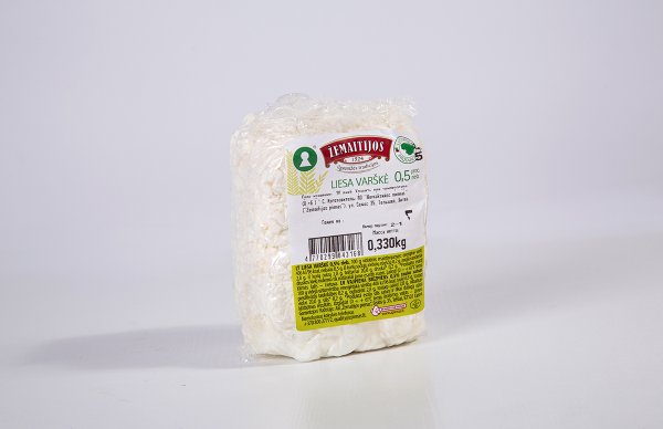 Žemaitijos pienas Cottage cheese fat-free 0%, 330 g