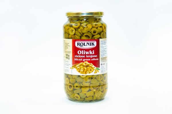 Sliced ​​green olives 950ml