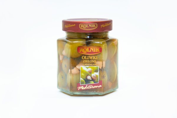 Green olives with almonds 314ml